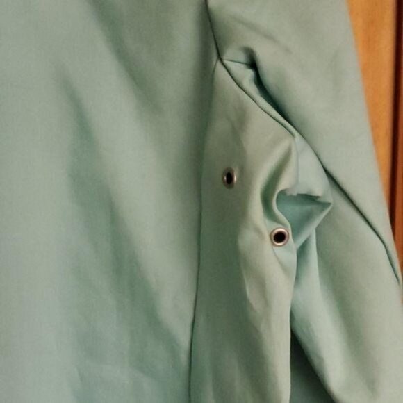 Jamaica Bay Lined Vented Pineapple Graphic Long Sleeve Sz L Jacket with Pockets - Picture 8 of 12